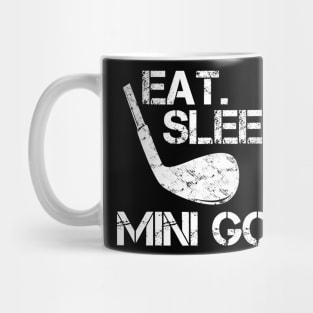 Eat Sleep Mini Golf Mug